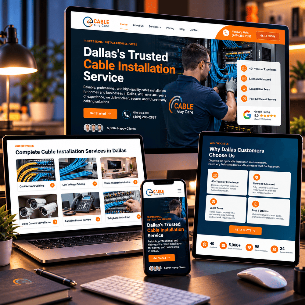 Cable Guy project showcase