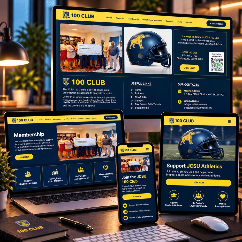 JCSU 100 Club project showcase