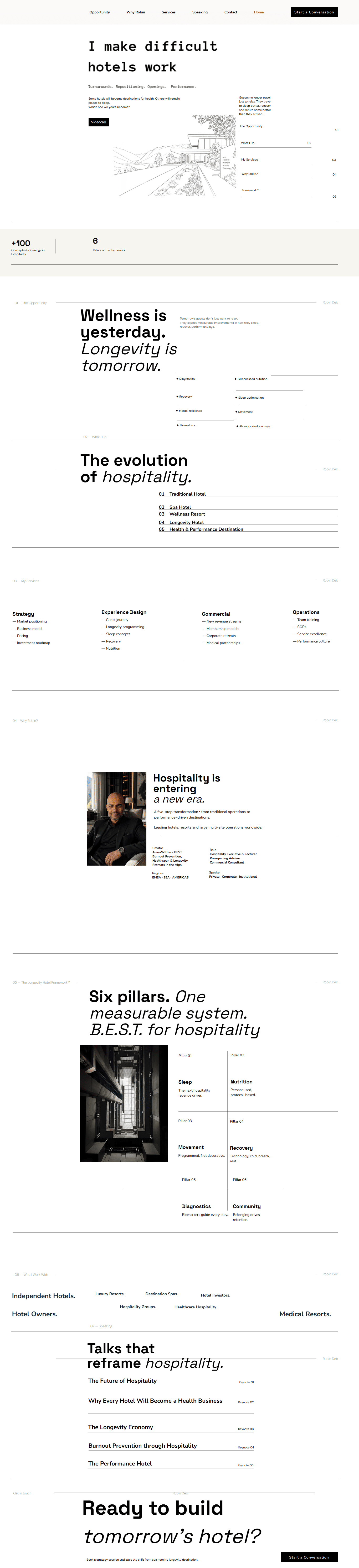 Robin Dev Hospitality full page preview